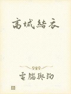 高城结衣封面