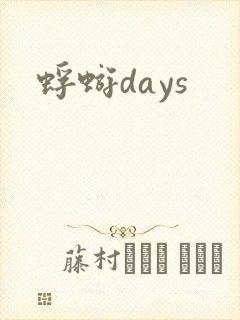 蜉蝣days