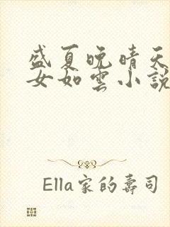 盛夏晚晴天之美女如云小说