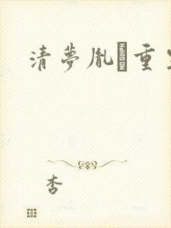 清梦胤礽重生封面