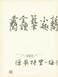 黄金笼小说免费阅读笔趣阁无弹窗