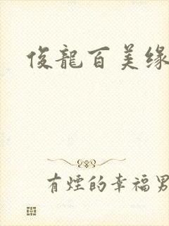 俊龙百美缘小说