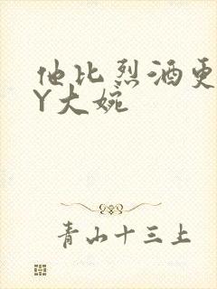 他比烈酒更撩BY大婉