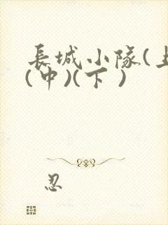 长城小队(上)(中)(下 )