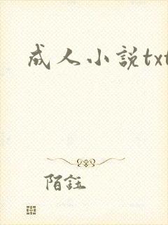 成人小说txt