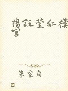 杨钰莹红楼醉高官封面