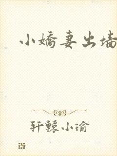 小娇妻出墙记