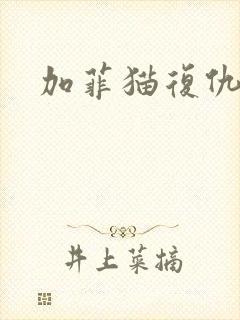 加菲猫复仇记封面