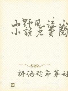 山野风流小神医小说免费阅读