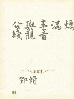 公与丰满熄4在线观看