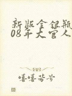 新版金银瓶2008年大官人