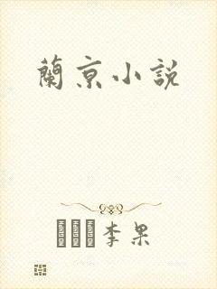 兰京小说封面