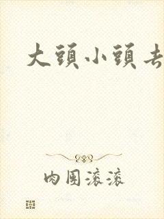 大头小头去旅行封面