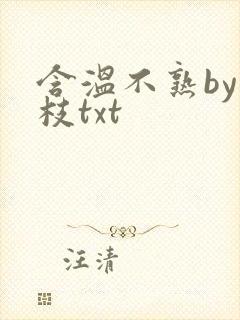 含温不熟by词枝txt