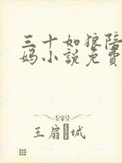 三十如狼陪读妈妈小说免费阅读封面