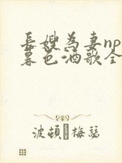 长嫂为妻npn暮色酒歌全文封面