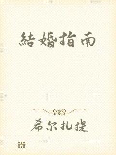 结婚指南封面