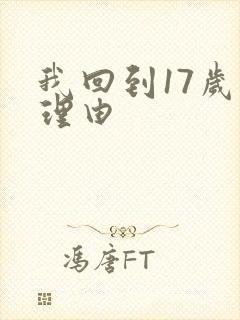 我回到17岁的理由封面