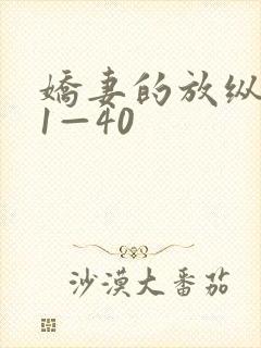 娇妻的放纵交换1—40
