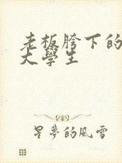 老板胯下的秘书大学生