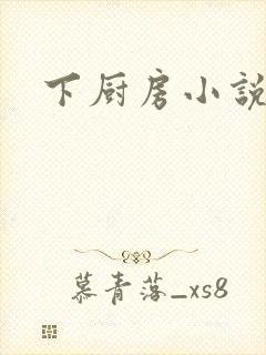 下厨房小说封面