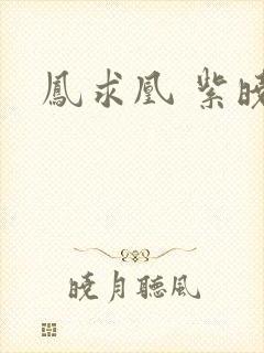 凤求凰 紫晓