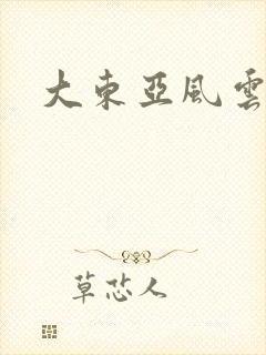 大东亚风云封面