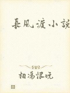 长风渡小说封面