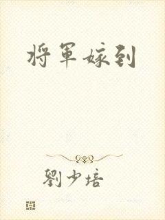 将军嫁到封面