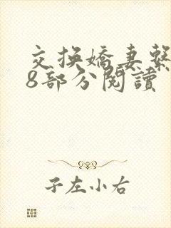 交换娇妻系列48部分阅读