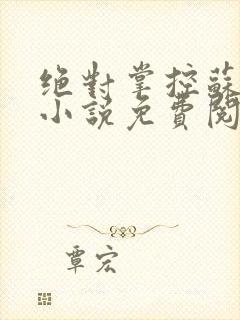 绝对掌控苏绵绵小说免费阅读全文封面