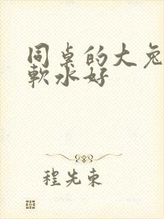 同桌的大兔子好软水好