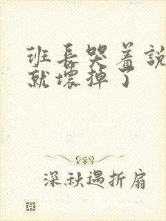班长哭着说再c就坏掉了封面