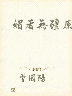 媚者无疆原著