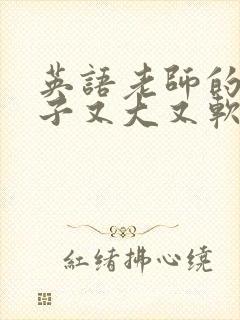 英语老师的小兔子又大又软