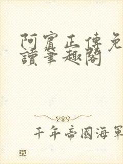 阿宾正传免费阅读笔趣阁