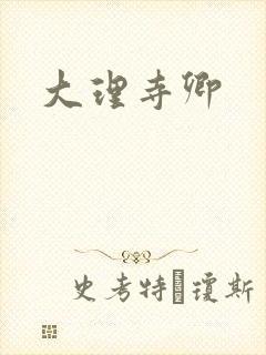 大理寺卿