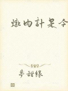 炖肉计是今海棠封面