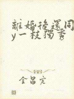 离婚后还同居by一枝独秀封面