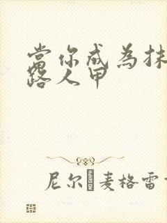 当你成为抹布文路人甲封面