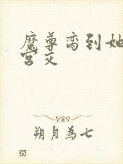 魔尊脔到她哭h宫交