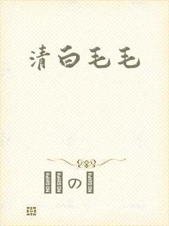 清白毛毛