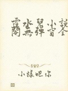 霍水儿小说笔趣阁无弹窗全文免费封面