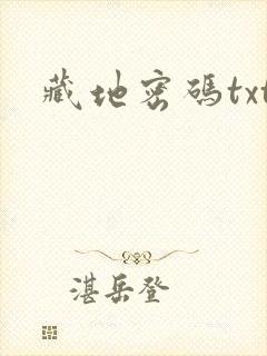 藏地密码txt