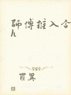师傅推入合欢丸h封面