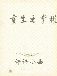 重生之掌权天下