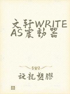文轩WRITEAS震动器