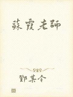 苏霞老师