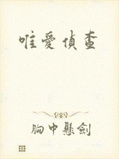 唯爱侦查