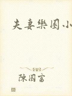 夫妻乐园小说